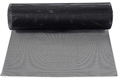 Car Grill Mesh,Black Universal Aluminum Alloy Mesh Sheet,Automotive Aluminium Mesh Grille Insert Bumper,3×6mm