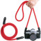 Tracolla per fotocamera da 100 cm, corda da arrampicata per fotocamera micro singola, SLR, DSLR, fotocamere mirrorless (rosso), rosso