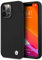 BMW Phone Case for iPhone 13 Pro Max in All Black, Silicone Smooth & Anti-Scratch Protective Case with Easy Snap On Shock Absorption & Signature Logo