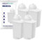 Aquafloow Water Filter Compatible Filter Cartridge Intenza Brita BSH Bosch Gaggenau Neff EQ Series TZ70003 TZ70033 TCZ7003 TCZ-7003 TCZ7033 12008246 467873 575491 1016723, 4 Pack