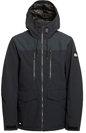 Quiksilver Fairbanks - Funktionelle Schneejacke für Männer Schwarz