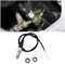 CGEAMDY Interruttore Del Freno Idraulico, Interruttore Freno Moto, Interruttore Luce Posteriore, Luce Della Pressione Dell'interruttore Del Freno Del Motociclo, Posteriore Dirt Bike(Dritto1)