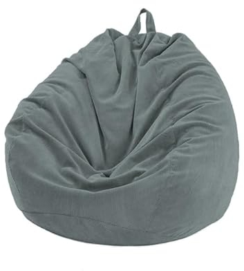 QIUMING 1Pcs Cord Faul Sofa Abdeckung Solide Für Sitzsack Stuhl Wasser Tropfen Form Faul Sofa Abdeckung Wohnzimmer Nordic möbel Zubehör