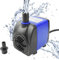 Conquerall AC 220V 92GPH 5W 360L/H Bomba sumergible silenciosa para peceras estanques acuarios hidroponía y fuentes para mascotas