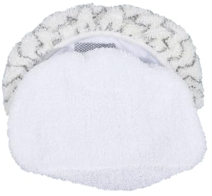 TOPBATHY 1 Pc Replacement Steam Mop Pads Steam Mop Duster Pads Steam Mop Mats Mops Steam Mop Covers Blush Clean White