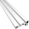 T Nut Schiene Gehrungsschiene, 75 Typ 1000MM T Schienen,Aluminium T-Nut Führungsschiene, DIY T-Nut Gehrungsschienenlehre, Holzbearbeitungs-Tischkreissäge Mini-T-Schiene für Zaunbefestigung