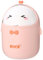 Huifoo Mini TischmüLleimer mit Deckel, Süße Cartoon Tisch Mülleimer, Cute Papierkorb Klein, Kawaii Deko, Aufbewahrungsbox, für BüRos, Kinderzimmer, Schminktisch, Wohnzimmer - Rosa