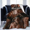 LUCKBUY Klaus Mikaelson Decke, weiche, gemütliche Überwurfdecke, Flanelldecken für Couch, Bett, Wohnzimmer, 100 x 125 cm