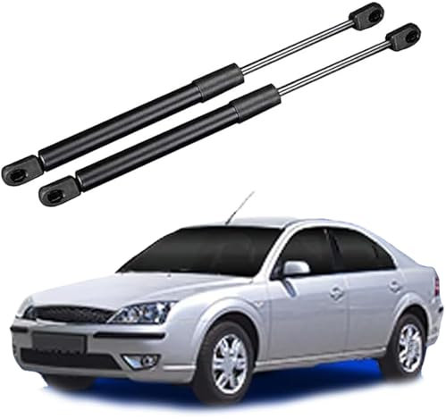 FNUQKREF 2 Stück Automotive Kofferraum Stoßdämpfer Gasfeder für Ford Mondeo MK3 2003-2007, Auto Heckklappen Gasdruckfedern Lift Unterstützung Hydraulische Stange Zubehör