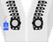 AIFIZO Confezione da 12 sacchetti per aspirapolvere KFI 357, compatibili con Kärcher WD 2 Plus, WD 3, WD 3 Battery, KWD 1, KWD 2, KWD 3, MV 3, SE4001, SE4002, sacchetti per aspirapolvere Kärcher Wet