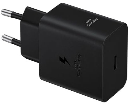 Samsung EP-T4511N Caricatore originale da 45W, Porta USB-C (Senza Cavo), Nero
