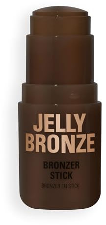 Revolution Jelly Bronzer Tint – Bronzing-Makeup für natürlich sonnengeküsste Wangen, vegan & tierversuchsfrei – Dark Cocoa – 8 g