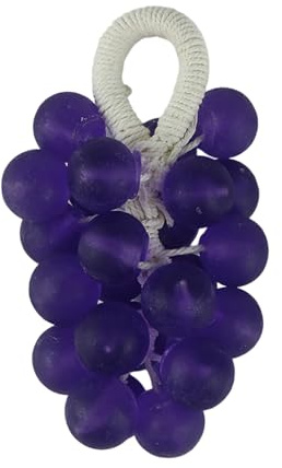 Traubenseife, 25 Stück Traubenknotenseife, Trauben Seife, Natürliches Kaltverfahren,Handgemachte Seifen In Traubenform,Natürliche Feste Seife Für Körperdusche Und Gesichtsreinigung (Lavendel)