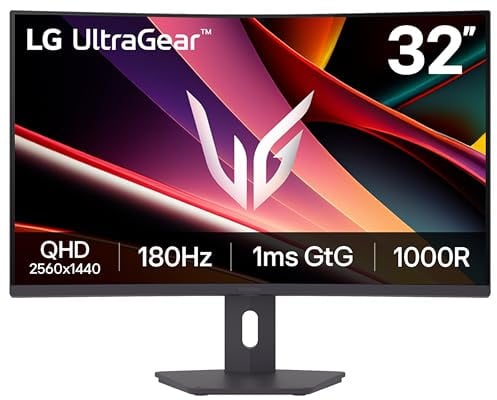Lg 32g600A-B Monitor Pc 81,3 Cm [32] 2560 X 1440 Pixel Quad Hd Lcd Nero (32in Ultragear Qhd 2560x1440 - 1440p 3000:1 180hz 1ms 300cd/m2h)