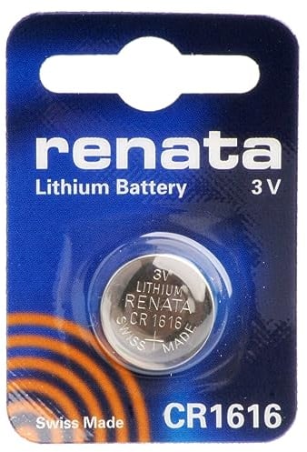 RENATA Lithium-Knopfzelle CR1616 Blisterverpackung