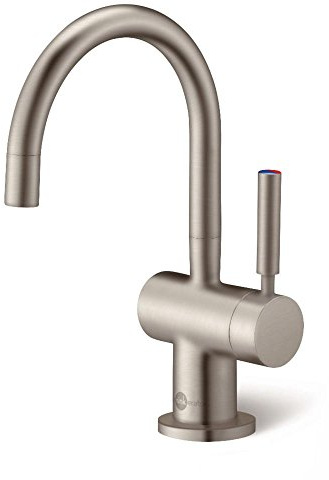 InSinkErator F-HC3300SN Modern Instant Hot & Cold Water Dispenser - Faucet Only, Satin Nickel