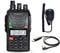 WOUXUN KG-UV6D 4m/2m 66-88/136-174MHz Dualband Amateurfunk PMR-Handfunkgerät (mit USB Programmier-Kabel und Mikrofon)