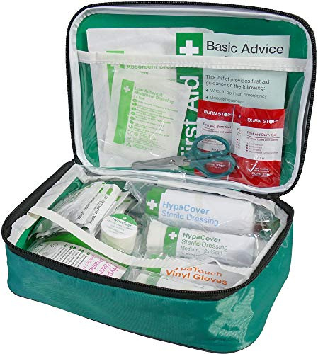 General Purpose First Aid Kit for Office, Holiday & Family (Soft Bag)