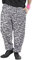 W WIDMANN MILANO Party Fashion - 80er Jahre Hose mit Zebra Muster, Jogginghose, Faschingskostüme