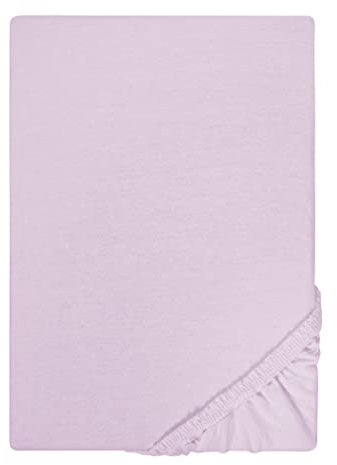 biberna Jersey-Spannbetttuch 0077155 Flieder 1x 140x200 cm - 160x200 cm