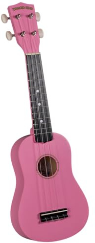 Diamond Head DU-129 Tropical Satin Series Soprano Ukulele - Flamingo Pink