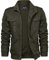 KEFITEVD Herbstjacke Herren Feldjacke Business Jacke Army Jacke Winter Herrenjacke Frühlingsjacke Kurz Parka Freizeitjacke Cargo Jacke Männer Vintage Grün 3XL