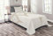 ABAKUHAUS marokkanisch Tagesdecke Set, Eastern Element Creme, Set mit Kissenbezügen Waschbar, für Einzelbetten 170 x 220 cm, Kamel Weiß