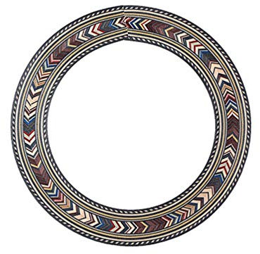 Supvox 94Mm Gitarren Schallloch Rosette Aufkleber Holz Inlay Aufkleber für Akustikgitarren Ersatzteile