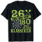 26 sind zwar nicht 180 aber ein echter Klassiker Darts T-Shirt