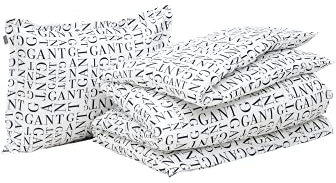 GANT Letter Bettwäsche-Set Yankee Blau Größe 155x220+80x80 Muster Buchstaben