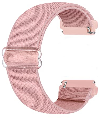 Ecogbd Elastic Ersatzarmband Kompatibel mit Fitbit Versa Armband/Fitbit Versa Lite Armband/Fitbit Versa 2 Armband, Weiches Nylon Sportuhrarmband für Frauen Männer
