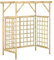 Tidyard Pergola für 2 Mülltonnen Holz-Pergola Verrottungsfest Gartenpergola für Ihren Garten & Außenbereich Rankhilfe für Rosen & Kletterpflanzen Kiefernholz Imprägniert
