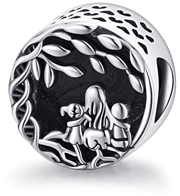 Pandora Charm Liebe Lebensbaum 925 Sterling Silber Charms Familie Baum des Lebens Bead Armband Anhänger Schmuck Geschenke für Frauen Damen Mutter Muttertag