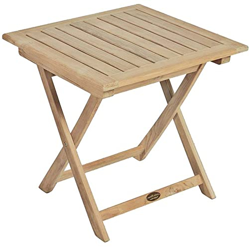 Lomadox Beistelltisch Tisch Gartentisch Balkontisch aus Teak