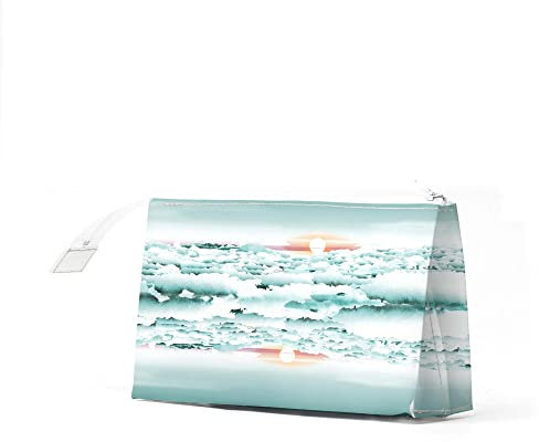 I LIKE PAPER – Clouds – Kosmetiktasche/Kulturtasche/Cosmetic Bag aus Tyvek® - reissfest - wasserabweisend – verschließbar mit Reißverschluss