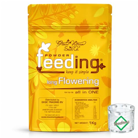 Weedness Green House Feeding Long Flowering 500 g – Långtidsgödsel för krävande växter