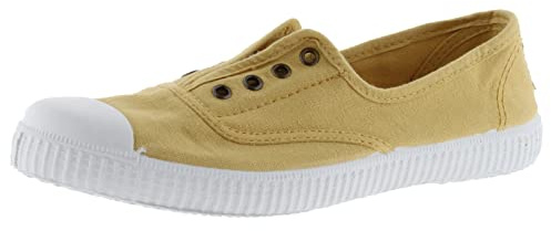 victoria 1915 Canvas Plimsoll Drec & Elastic & Reinforced Toe 106623 for Women Trigo 36