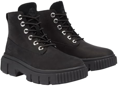 Timberland Damen Greyfield Wanderstiefel, Black Nubuck, 42 EU
