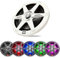 JBL Subwoofer Passivo Club Marine 10 Pollici - Casse Marine per Barca Bassi Profondi Alta Performance, 900W, Illuminato RGB Multicolore, Casse da Esterno Resistente a Sale e Acqua, Bianco e Nero