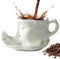 Tasse Mit Gesicht Gesicht Kaffeetassen Set Mit Untertasse Kiss Face Teetassen Untertassen Set Personalisiert Teetasse Mit Löffel Personalisierte Geschenke 100 Ml