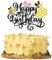 Bee Happy Birthday Tortenaufsatz, 1 Stück Bee Happy Birthday Cake Decoration, Biene Geburtstag Cupcake Toppers, Bee Cupcake Topper, Bienen Geburtstag Tortendeko, Bee Kuchen Dekoration (B)