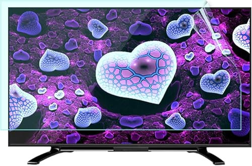 XDRGOOIUY Blendschutzfolie für 70-Zoll-Fernseher, Anti-Blaulicht-Folie, filtert schädliches Licht heraus, Augenschutzfolie für 75-Zoll-Fernsehmonitore
