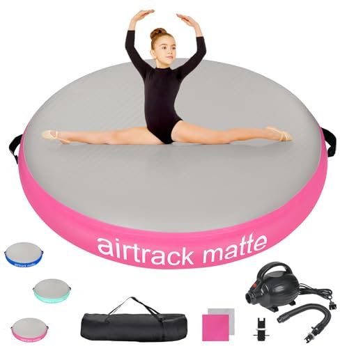 Airtrack Matte Airspot, 20CM Höhe Durchmesser 140CM Aufblasbare Tumbling Matte Air Barrel