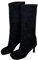 FRGITYGIFT Stivali alti al ginocchio in pelle scamosciata, stivali lunghi a stiletto con punta quadrata e tacco alto, stivali lunghi in pelle scamosciata color carne, stivali alti da donna, alla moda,
