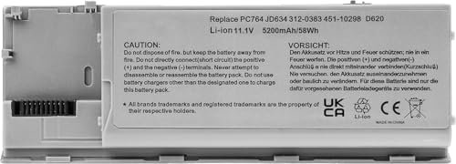 FESTAS TC030 PC764 Laptop Ersatz Akku Für Dell Latitude D620 D630 D631 D640 D630 ATG D630N D630c D631N D830N Precision M2300 Serie JD634 GD775 NT379 PP18L 0GD776 0GD785 0GD787 312-0383 310-9080