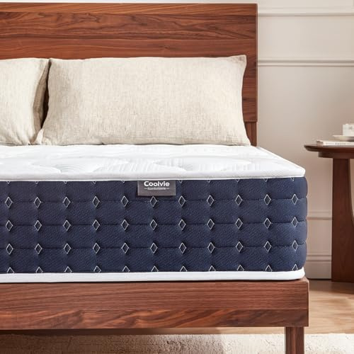 Coolvie Matratze 140x200 cm Höhe 20 cm H3 Mittelhart | Orthopädische 7-Zonen Taschenfederkernmatratze mit Komfortschaum für Seiten- und Rückenschläfer, Öko-Tex Zertifiziert