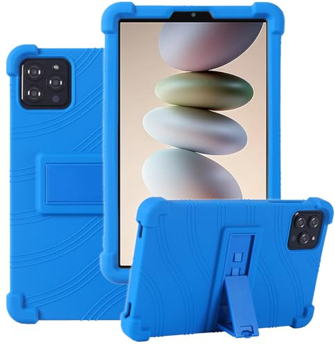 Ytaland - Funda para tablet Blackview Link2 de 8 pulgadas, multivisión, suave, fina, de silicona, resistente a los golpes, protección contra caídas, color azul