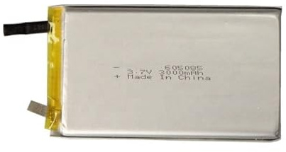 605085 3,7 V 3000 mAh 1 pezzo
