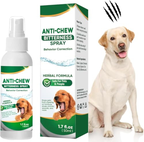 Felinova Repellente per Cani e Gatti Spray, per Interni ed Esterni | Soluzione Naturale Anti Pipì e Graffi, Spray Anti Masticazione per Cani, Smetti di Masticare, Leccare e Mordere