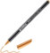 edding 1200 Fasermaler fein - hell-orange - 1 Stift - Rundspitze 1 mm - Filzstift zum Zeichnen und Schreiben - für Schule, Mandala